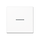 Jung A 101 KO5 WW Schakelwip met lens Alpine wit