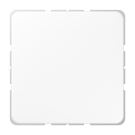 Jung CD 594-0 WW Afdekking blind (klembevestiging) Alpine wit 