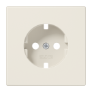 Jung LS 1520 PL Afdekking voor contactdoos met beschermingscontact Wit