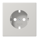 Jung LS 1520 PL LG Afdekking voor contactdoos met beschermingscontact Lichtgrijs