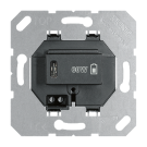 Jung USB PD60 C SW Power Delivery USB laadcontactdoos 1x type C Zwart