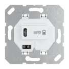 Jung USB PD60 C WW Power Delivery USB laadcontactdoos 1x type C Alpine wit
