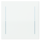 Busch Jaeger LFW/A.1.70.11-44G Busch-art linear Afdekking 1-voudig voor keypad Studiowit