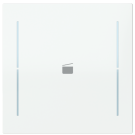 Busch Jaeger LFS/A.1.70.11-44G Busch-art linear Afdekking 1-voudig wip voor keypad met symbool “Scene" Studiowit