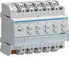 Hager TXA610D KNX schakel-/jaloezie-actor 10-voudig, 16 A capacitief