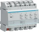 Hager TYAS608D Schakel-/jaloezie-actor 8/4-voudig KNX Secure 16A C-last