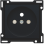 Niko 161-66601 Afwerkingsset voor stopcontact met penaarde en beschermingsafsluiters Black coated (België)