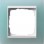 Gira 0211395 Event Opaque Afdekraam 1-voudig Mint met overgangsafdekraam Zuiver wit glanzend