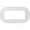 Gira 1002130 Afdekraam Gira Studio Glas wit 2-voudig zonder middenstijl