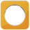 Berker 10112339 R.1 Afdekraam 1-voudig Acryl Oranje met Polarwitte sokkel