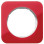 Berker 10112349 R.1 Afdekraam 1-voudig Acryl Rood met Polarwitte sokkel
