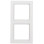 Berker 10126099 Q.3 Afdekraam 2-voudig, polarwit soft-finish
