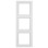 Berker 10136099 Q.3 Afdekraam 3-voudig polarwit soft-finish