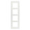 Berker 10146189 Q.7 Afdekraam 4-voudig, Polarwit soft-finish