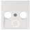 Berker 12031909 S.1/B.3/B.7 Afdekking antennecontactdoos, 2(3) uitsparingen polarwit mat