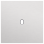 Niko 155-57101 Enkelvoudige afdekplaat voor enkelvoudige schakelfuncties Toggle Alu grey brushed