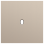 Niko 166-57101 Enkelvoudige afdekplaat voor enkelvoudige schakelfuncties Toggle Steel champagne coated
