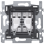 Niko 171-01515 Rocker Toggle Sokkel Serieschakelaar 10 AX/250 Vac Insteekklemmen Schroefbevestiging