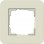 Gira 0211427 Afdekraam E3 1-voudig Zand Soft-Touch met draagframe antraciet