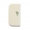 Busch-Jaeger 6234-21-212 Bedieningswip 2-voudig links, met symbool "Dimmer" Crème-wit