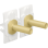 Niko 227-57002 Set voor tweevoudige schakelfuncties Toggle Alu gold