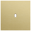 Niko 227-57101 Enkelvoudige afdekplaat voor enkelvoudige schakelfuncties Toggle Alu gold brushed