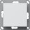 Gira 242127 EnOcean Draadloze wandzender   1-voudig Zuiver Wit Mat