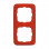 Busch-Jaeger 2512-217-101 Afdekraam 2-voudig Rood