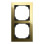 Busch Jaeger 1722-4013 Busch-art linear 2-voudig Glass black / gold