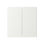 Busch Jaeger LFW/A.2.55.11-914 Busch-balance SI Afdekking 2-voudig voor keypad Studiowit