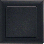 Eltako 30000594 Draadloze wandzender 55x55 mm Enkelvoudig Zwart 