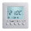 ABB 6138/11-83 KNX fan-coil RTR display opbouw Aluzilver