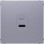 Berker 48601404 S.1/B.3/B.7 Centraalplaat voor USB Aluminium Mat