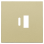 Niko 221-68002 Afwerkingsset voor dubbele smart USB-A en USB-C-lader Blue grey Gold