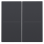 Niko 122-00060 tweevoudige toets voor het Hue systeem Anthracite