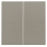 Niko 123-00060 tweevoudige toets voor het Hue systeem Bronze