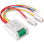 Niko 550-20025 Drukknopinterface voor één of twee ingangen met heldere, warm witte feedbackleds