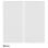 Berker 85142129 Q.1/Q.3/Q.7 Drukknop-opzetmodule, 2-voudig polarwit soft finish 