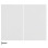 Berker 85142179 K.1 Drukknop-opzetmodule 2-voudig Polarwit 