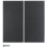 Berker 85142185 S.1/B.3/B.7 Drukknop-opzetmodule, 2-voudig antraciet mat