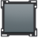 Niko 220-61105 Afwerkingsset voor enkelvoudige schakelaar of drukknop, Alu grey coated