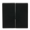 Busch Jaeger 6736 FoH-885 Bedieningswip 2-voudig voor serie Platform 63 Zwart mat