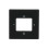 Busch Jaeger 8252-885-101 Platform 63 Centraalplaat voor Busch-radio Zwart mat