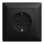 Busch Jaeger 20 EUJR-915 Busch-balance Wandcontactdoos met randaarde Zwart mat