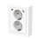 Busch-Jaeger 202EAPJB2USBC-84 Platform 63 Dubbele wandcontactdoos met randaarde USB Safety+ met USB C/C Hoekmontage Studiowit
