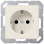 Jung A 1520 N Wandcontactdoos met beschermingscontact 16A 250V Wit