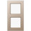 Jung A 5582 BF CH A range A 550 Afdekraam 2-voudig Champagne