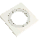 ABL 0010012 Montageplaat Creme