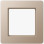 Jung AF 581 BF CH A range A Flow Afdekraam 1-voudig Champagne