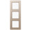 Jung AF 583 BF CH A range A Flow Afdekraam 3-voudig Champagne